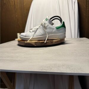 Adidas Stan Smith Forever Men's Size 7.5 Primegreen White Sneakers